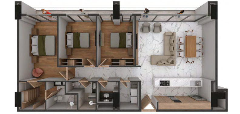 Penthouse B